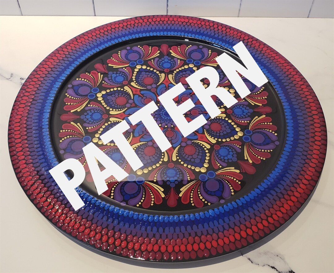 Sunset, Pattern, Summer Sunset, Dot Pattern, Dotting Instructions, How