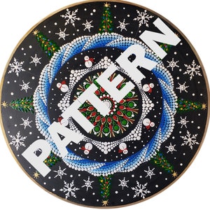 Winter Wonderland, Master Class, Padrão de pontos, Instruções de pontilhados, Como pontilhar, Tabela de conversão, Tabela de ferramentas, Tutoriais, Erin Ridley