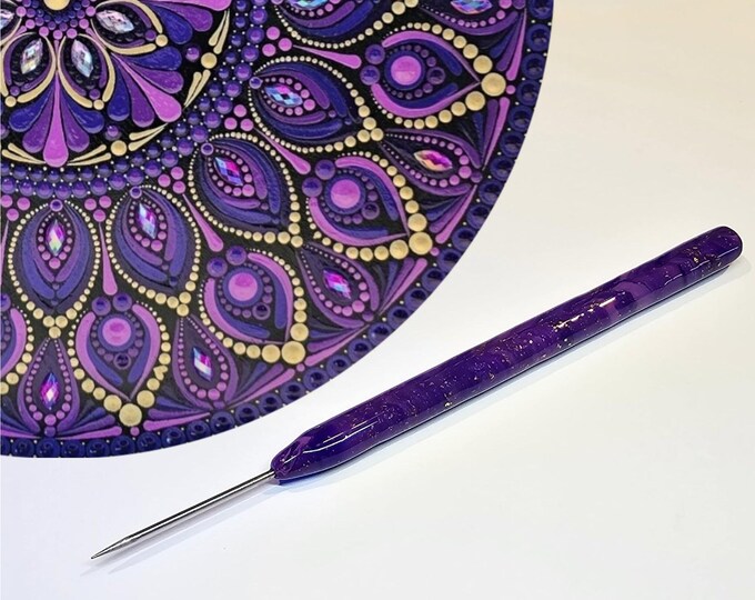 Dot Art Swoosh Tool for Dot Mandalas, Swish Tool, Needle Tool, Micro ...
