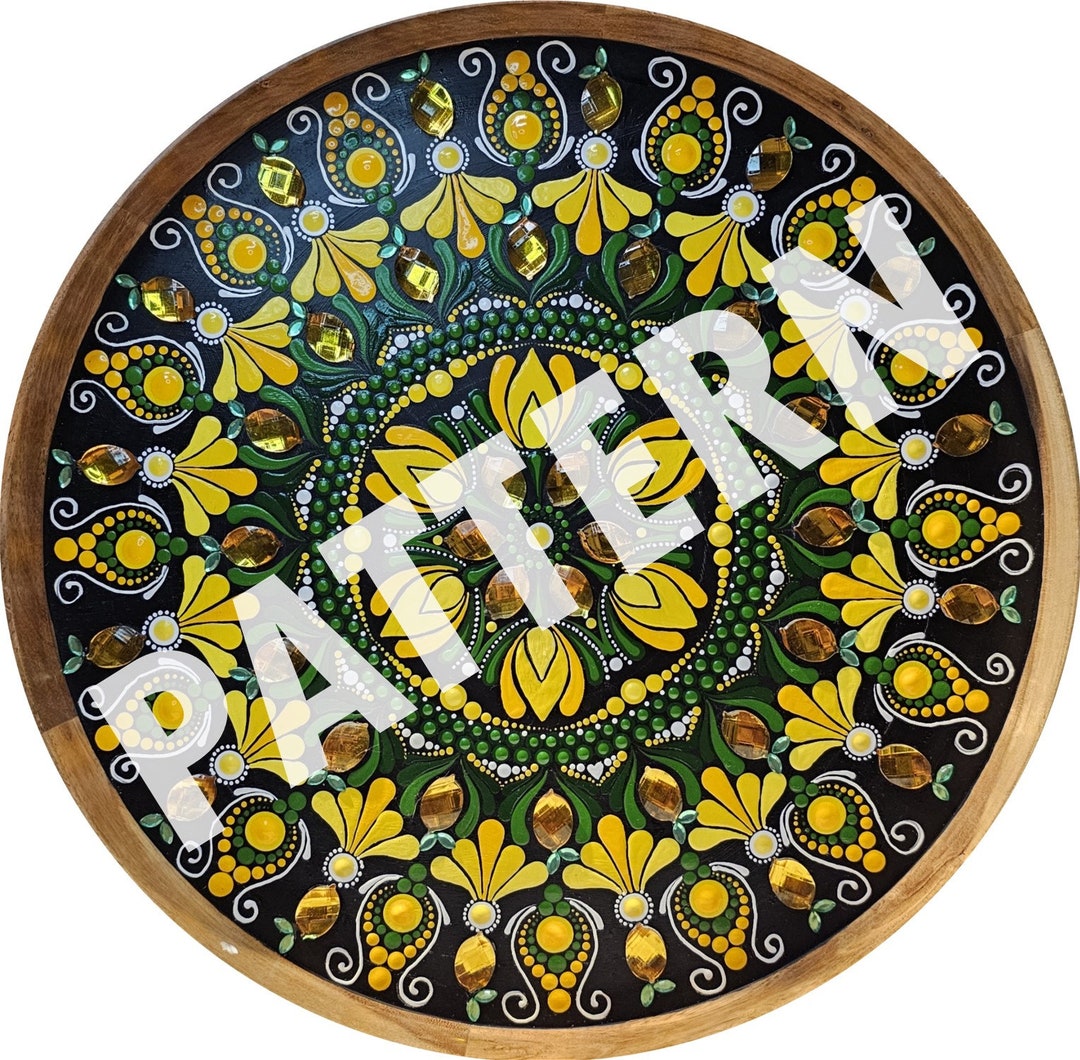 When Life Gives You Lemons, Pattern, Dotting Pattern, How to Dot