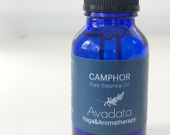 Camphor Essential Oil 15ml - Therapeutic Aromatherapy Oil or Soap Making