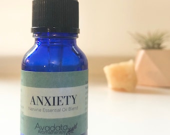 Anxiety and Stress Essential Oil Blend Aromatherapy