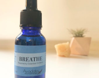 Respiratory Essential Oil Blend - BREATHE