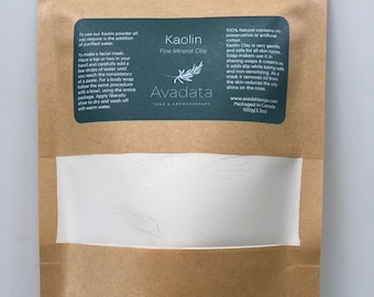 Kaolin Clay 100g/3oz from France - 100% Natural