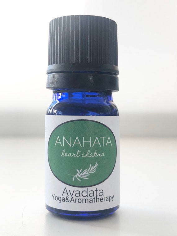 Heart Chakra Oil Anahata 100 Pure Essential Oil Blend Etsy