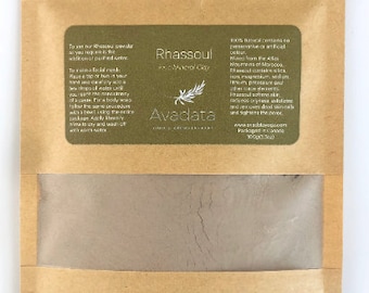 Rhassoul Clay 100g/3oz from Morrocco - 100% Natural