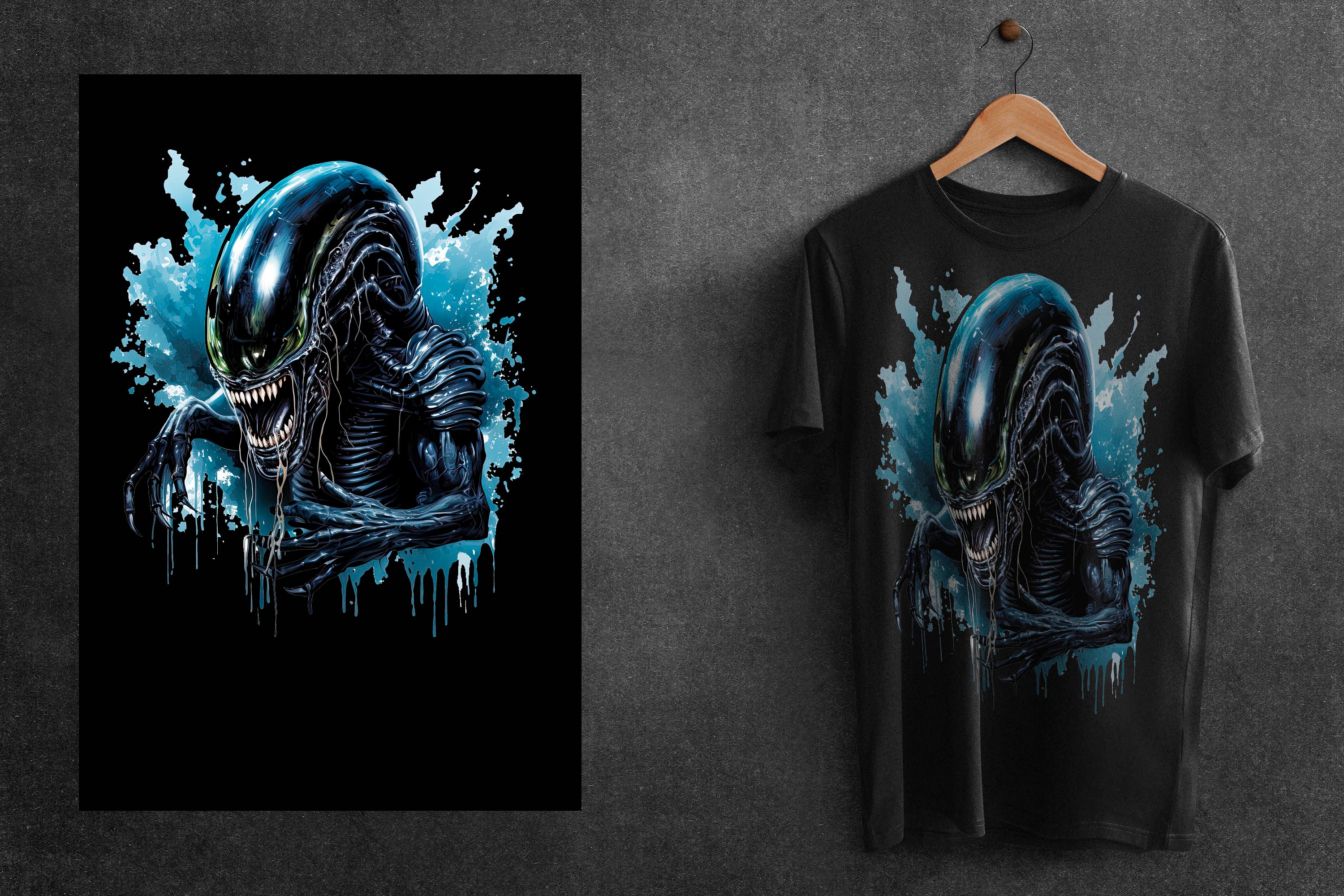 Alien, Xenomorph Design Bundle, Famous Celebrities Clipart Design ...