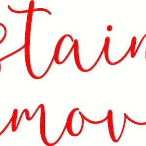 Stain Remover Label Decal / Laundry Room Decor / Stain Remover Sticker Label / Stain Remover Jar Sticker / Laundry Room Organization Labels