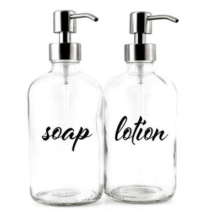 Soap Lotion Label Decals / Kitchen Decor / Hand Soap Label / Lotion Label / Soap Sticker / Soap Decal Label