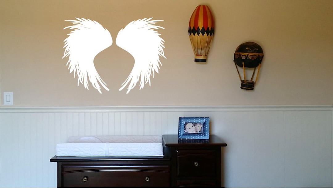 Angel Wings Wall Decal /wings Graphic Vinyl Decal Sticker/heaven's ...