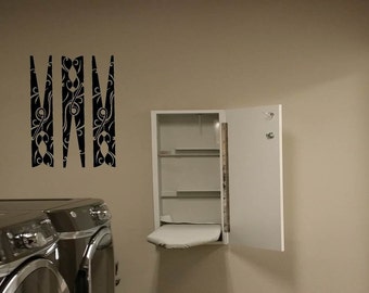 Clothespin Laundry Wall Decals