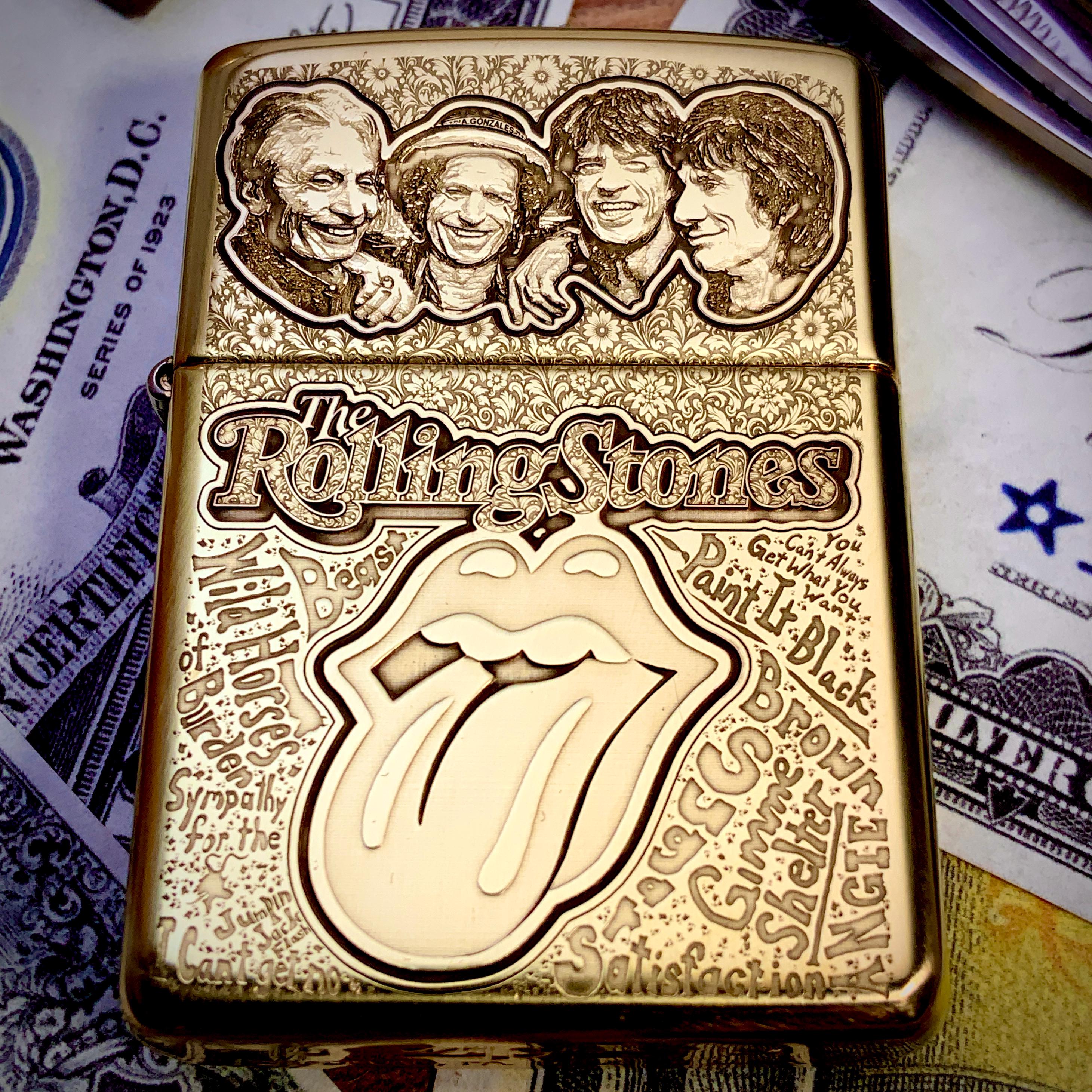 Rolling Stones Zippo - Etsy