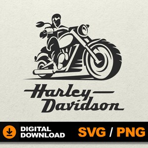 Harley Davidson SVG, Harley Davidson Sublimation, Motorcycle Svg, Biker SVG, Cyclist, file for Cnc, laser, silhouette, cricut, engraving cdr