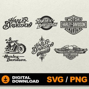 Harley Davidson SVG, Harley Davidson SVG Bundle, Harley Davidson Clipart, Digital Download file for Cnc , laser cut, Cricut files, cdr png