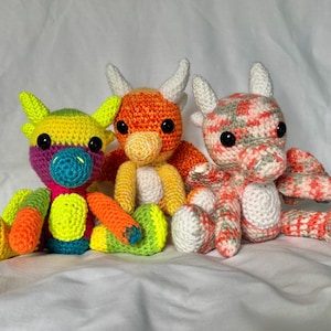 Handmade Amigurumi Crochet Dragon