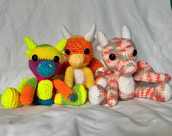 Handmade Amigurumi Crochet Dragon