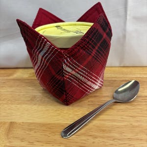 Handmade Cotton Ice Cream Pint Cozy