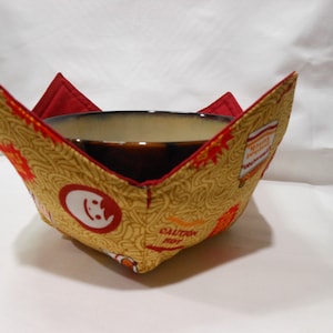 Handmade Bowl Cozy- Food Themed
