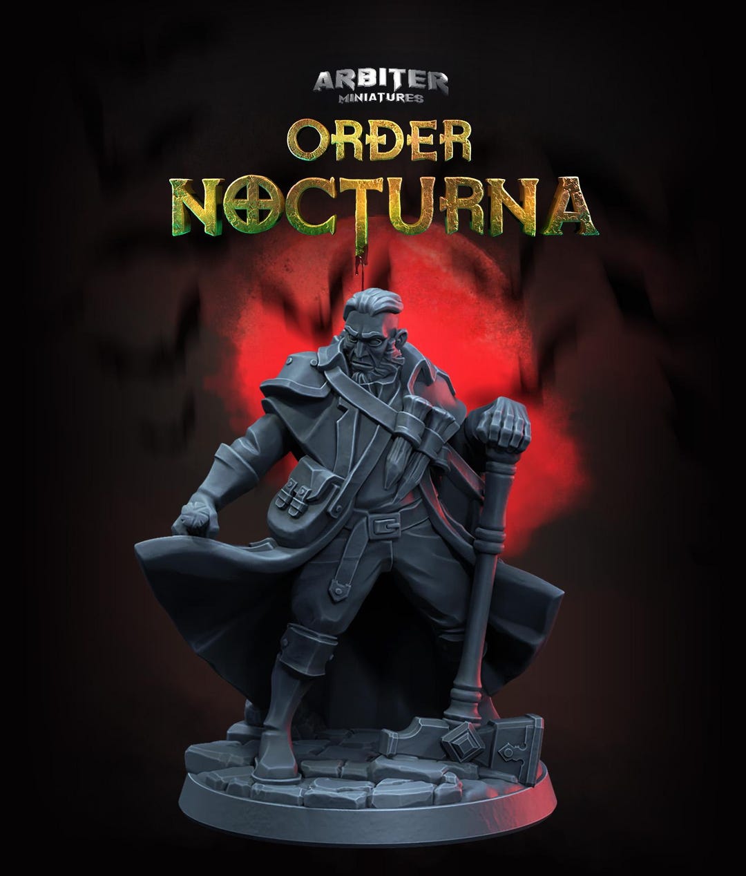 Vampire Hunter Male | Player Character | Rangers | NPC | Miniatures ...