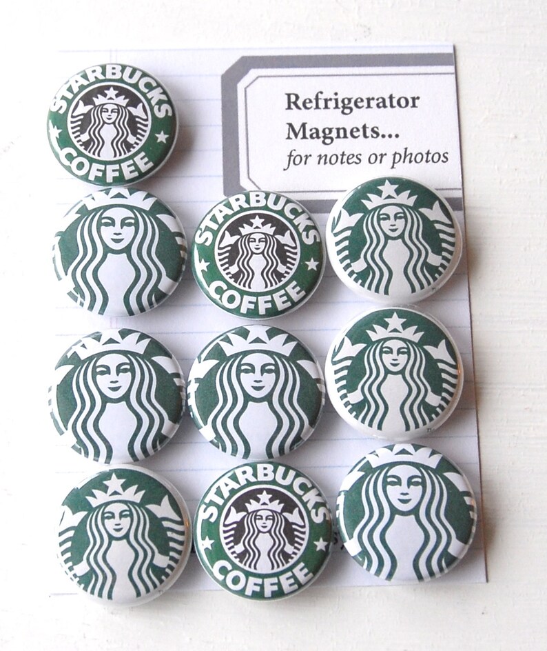 STARBUCKS LOGO Refrigerator Etsy