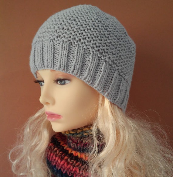 Easy beanie knitting patterns for beginners