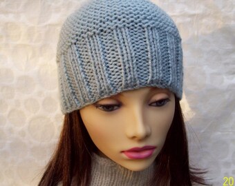 Mädchen Beanie STRICKMUSTER Einfach Handgemachte Strick Wolle Mütze Beanie Tochter Geschenk für Mädchen Digital Download Teenager Mädchen Wintermütze /BELLE