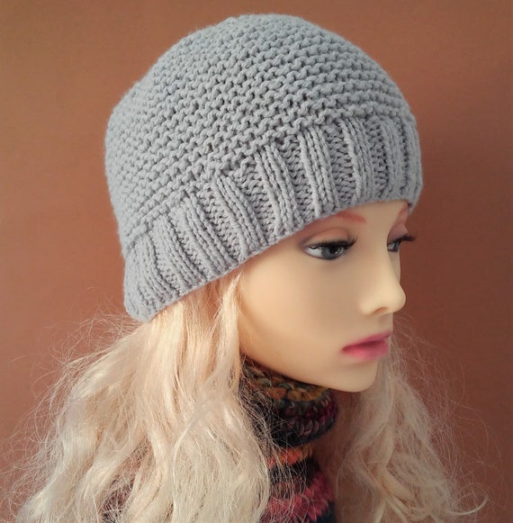 beanie hat knitting pattern