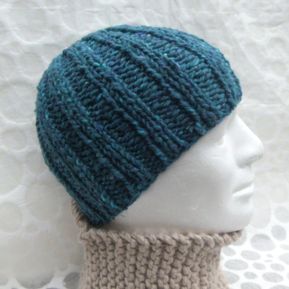 How To Knit A Beanie With Straight Needles For Beginners