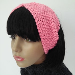 HEADBAND PATTERN Girls Winter Earwarmer Hair Accessory Hairband Knitting Pattern Christmas Gift for Women Girls Headband