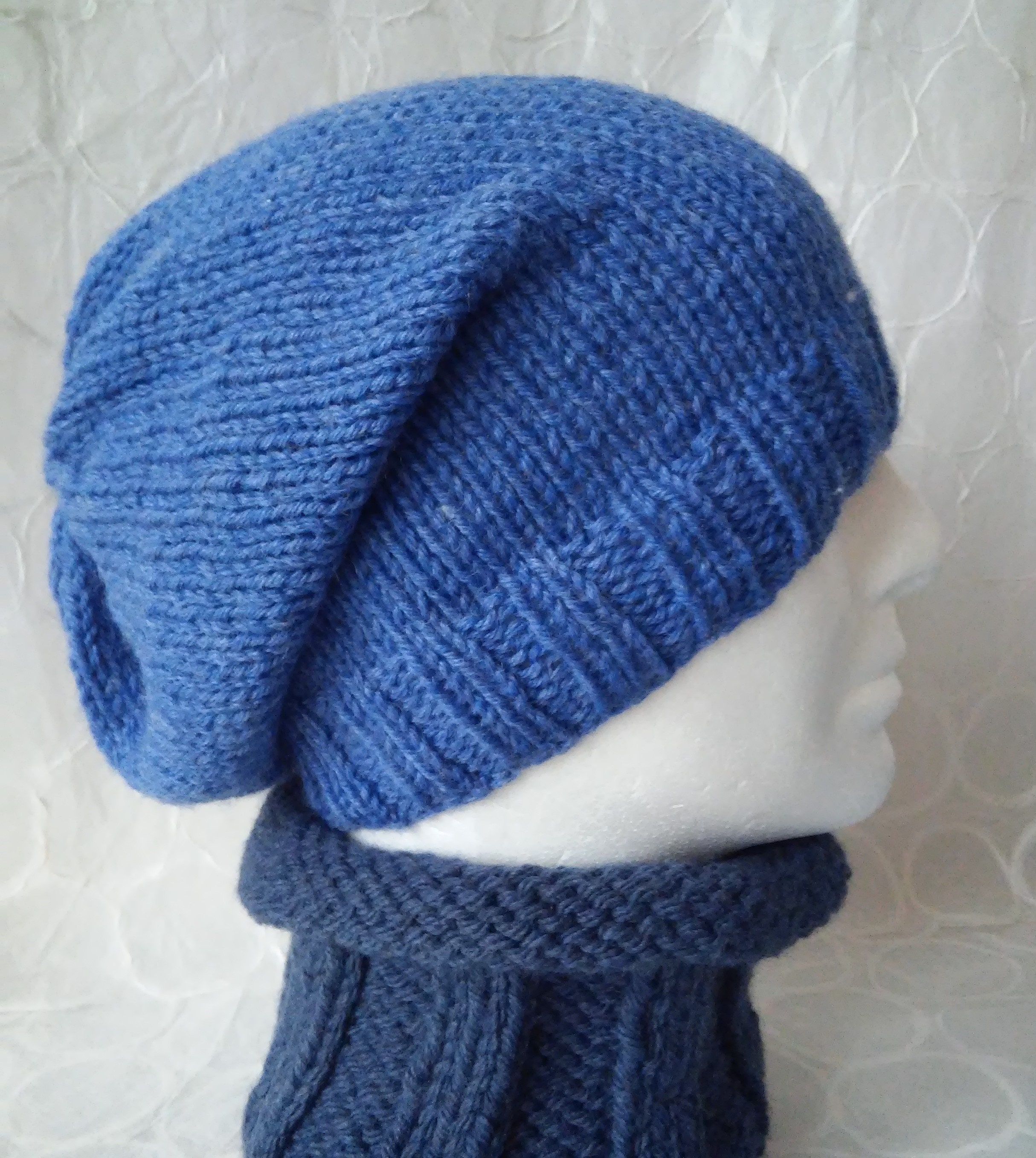 Womens Slouchy Beanie KNITTING PATTERN Easy Slouch Hat Pattern Etsy UK
