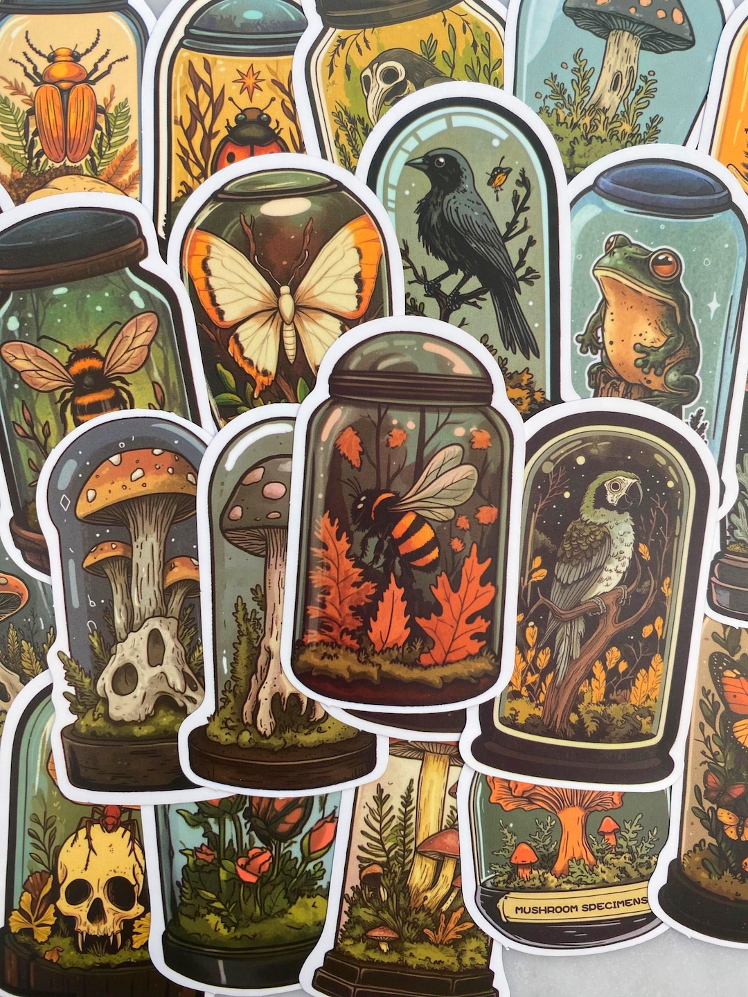 Apothecary Stickers 50 PCS, Witch Potion Bottle Sticker, Cottagecore ...