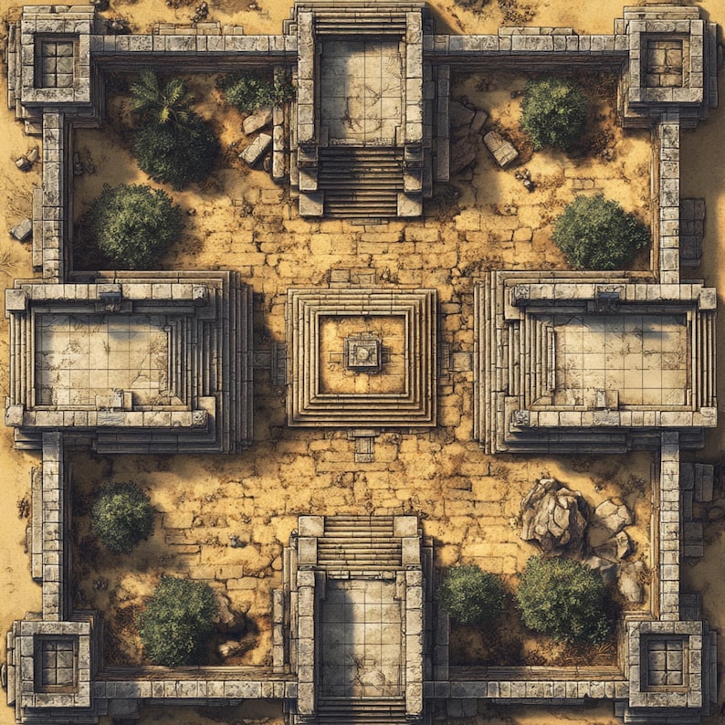 80+ Fantasy Battlemap Bundle, RPG Battle Grids, D&D, Tabletop Maps ...
