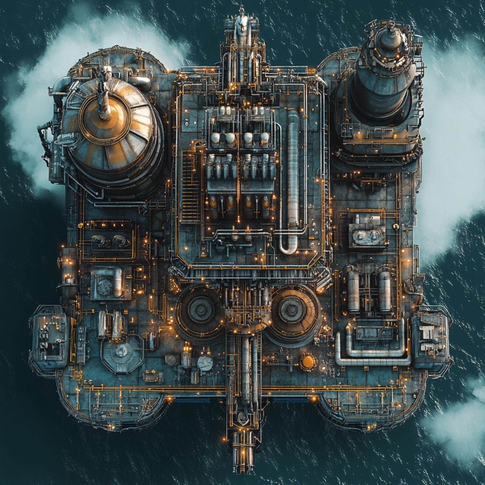 110+ Futuristic Battlemap Bundle, Sci-fi RPG Grids, Cyberpunk Maps ...