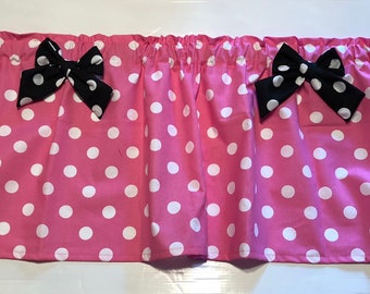 Minnie Mouse Curtain Etsy