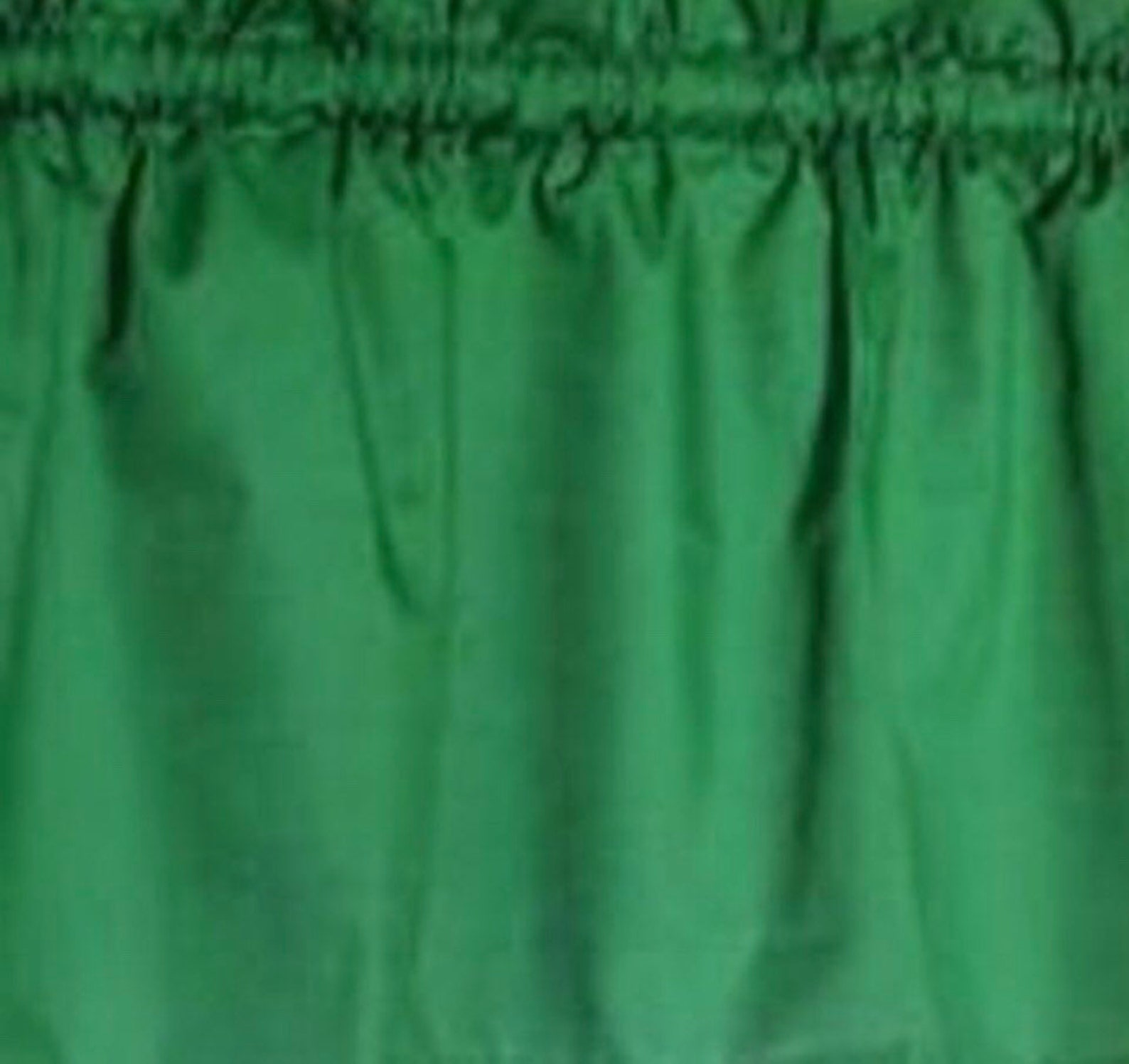 Solid Green Window Curtain Valance Valances 52w X Etsy UK