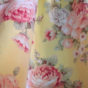 Shabby Chic Rose Curtains: French Country Style, Set of 2 (43&quot;W x 45&quot;L)