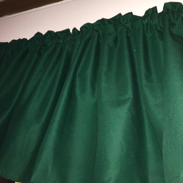 Green Valance Etsy