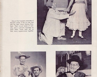 Vintage 1950s Grand Ole Opry Souvenir Booklet: Elvis, Minnie Pearl & More
