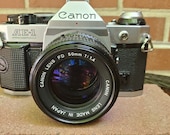 Vintage Canon AE-1 Program 35mm Film Camera - Etsy
