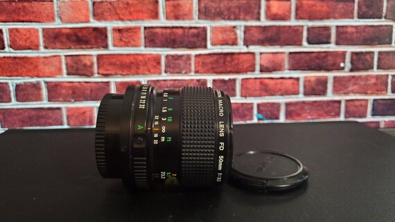 Buy Canon 50mm Macro Lens -- FD Mount Online in India