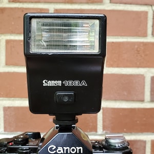 Canon Branded Flashes for F, A and T series Cameras.