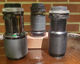Vintage 3rd Party FD mount Zoom lenses