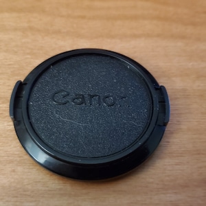 Vintage Canon Branded 52mm lens Cap image 1