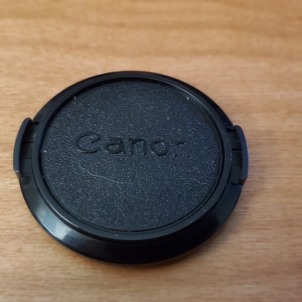 Vintage Canon Branded 52mm lens Cap