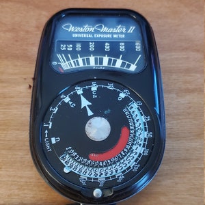 Vintage Weston Master II Exposure Meter