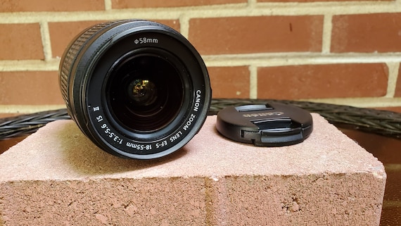 Canon Eosマウント EFS 18-55 mm f/3.5-5.6 IS-II レンズ - Etsy 日本