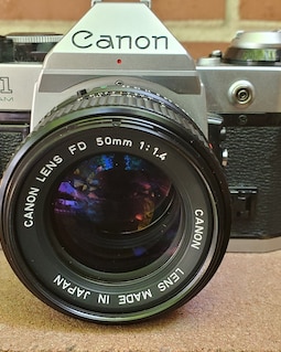 Vintage Canon AE-1 Program 35mm Film Camera - Etsy