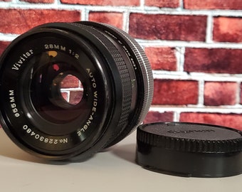 Tamron 28mm f/2.5  Wide Angle Prime Lens -- Adaptall 2-- FD mount