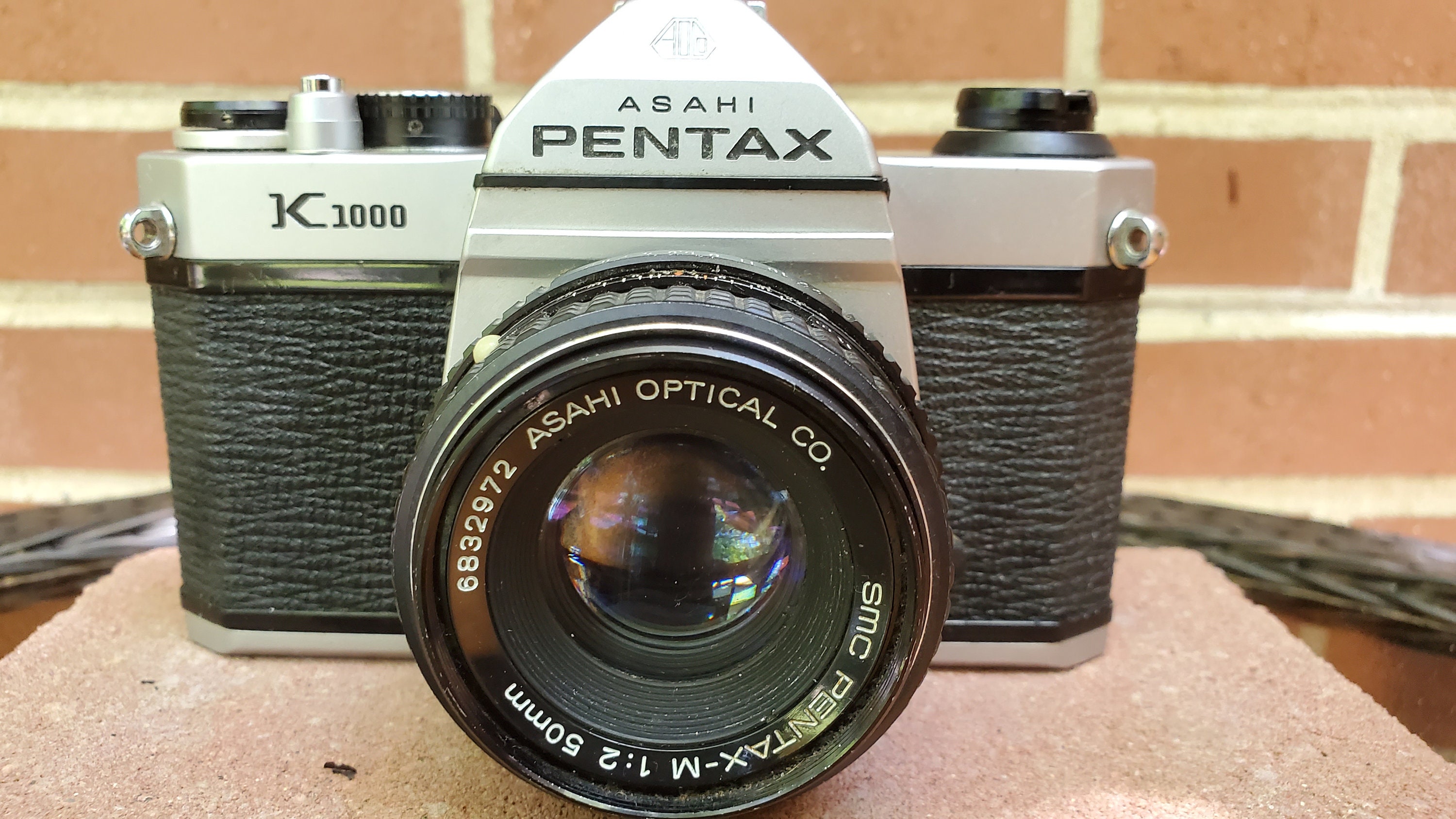 Vintage Pentax K1000 35mm Film Camera W/ 50mm F/2.0 Lens - Etsy