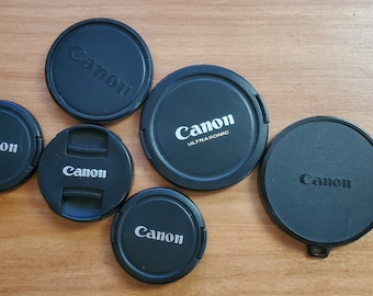 Vintage Canon Branded lens caps